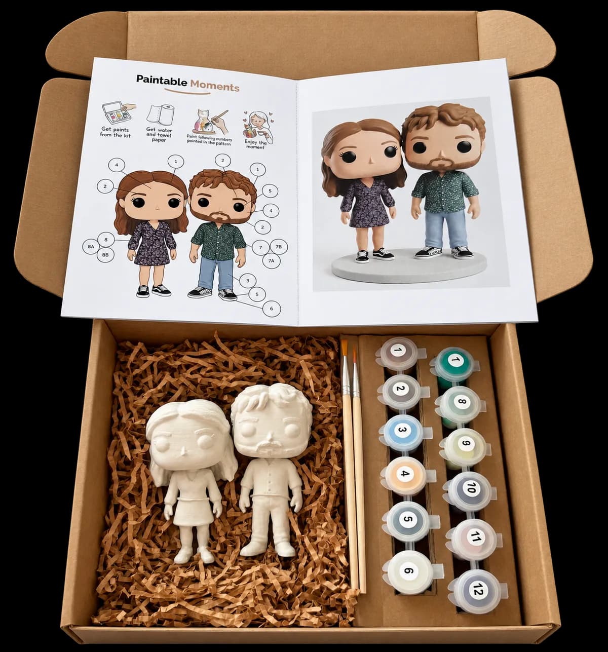 Paintable Moments Kit – Opened
